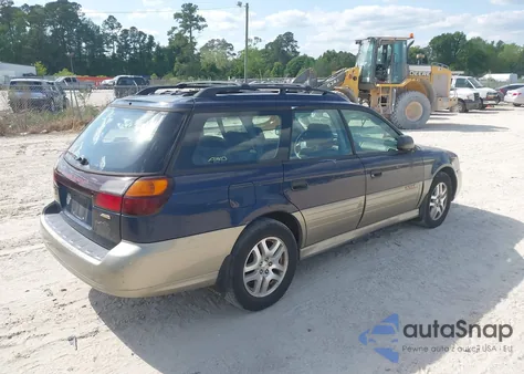 2003 Subaru Outback из США, поврежденный, VIN 4S3BH675437607438